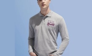 Polo manica lunga uomo