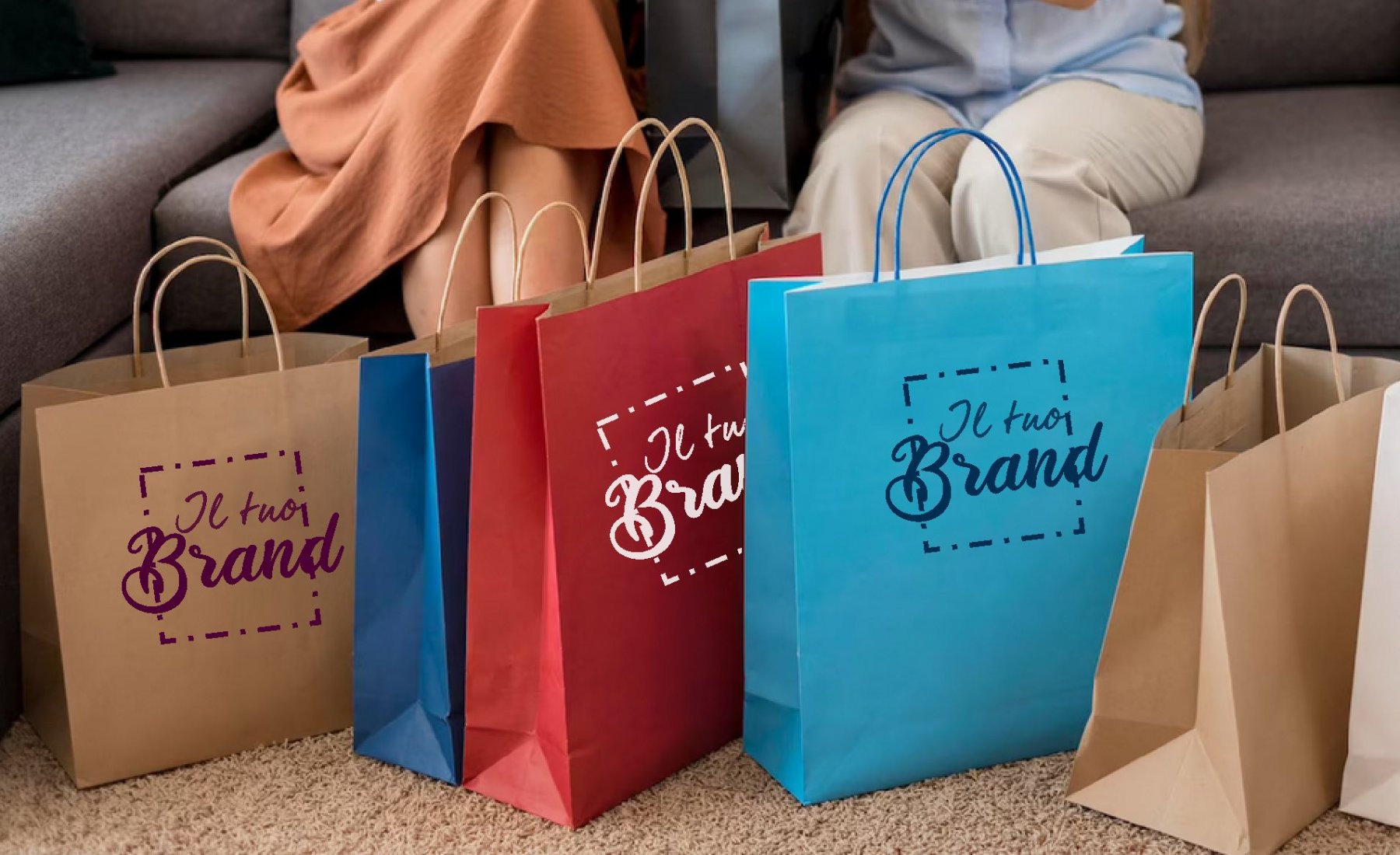 Shopper in Carta Personalizzate