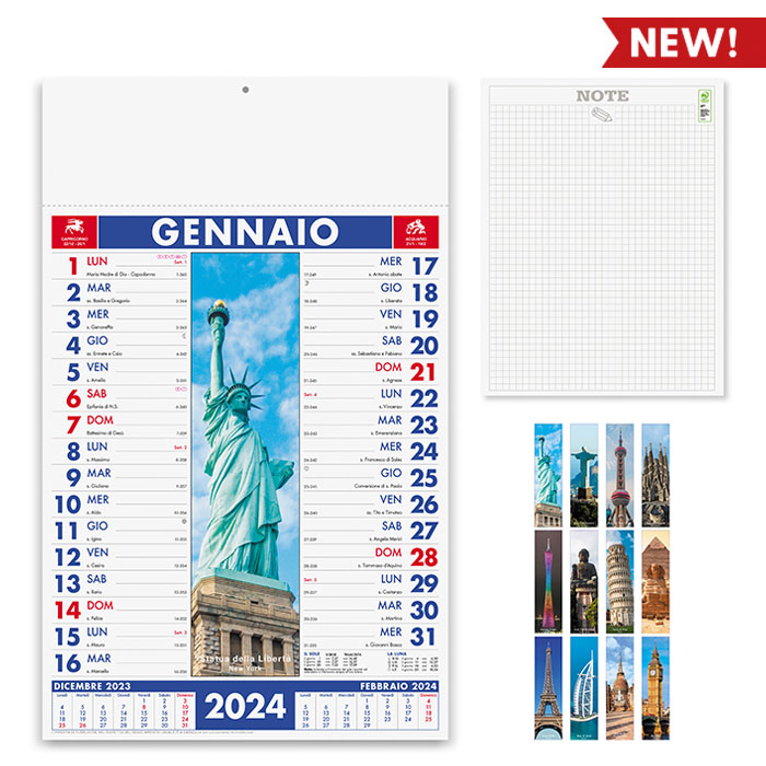 Immagine CALENDARIO MERAVIGLIE DEL MONDO