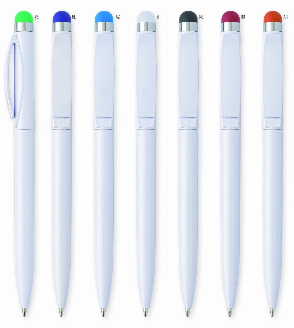 Immagine CORONA - PENNA A SFERA TOUCH IN PLASTICA