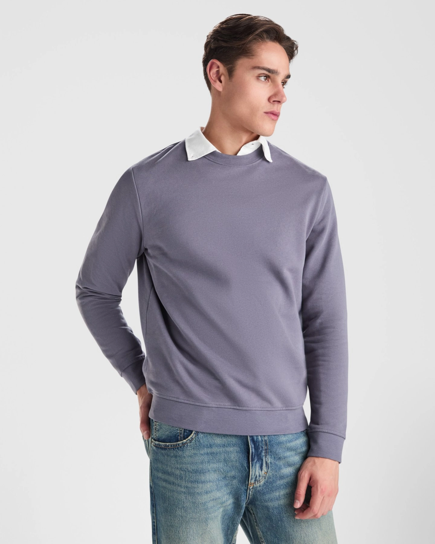 Immagine Felpa girocollo TELENO Roly | 100% cot | 320 gr personalizzata con stampa o ricamo