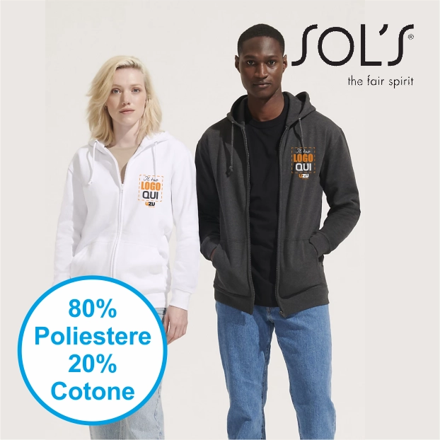 Immagine FELPA UNISEX SOL'S CARTER