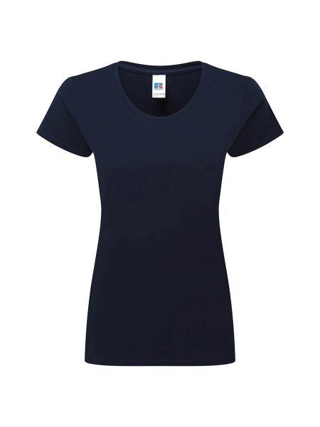 Immagine T-SHIRT DONNA MANICA CORTA CLASSICA | 100% COT | 180 gr personalizzata con stampa o ricamo