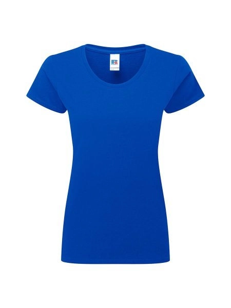 Immagine T-SHIRT DONNA MANICA CORTA CLASSICA | 100% COT | 180 gr personalizzata con stampa o ricamo