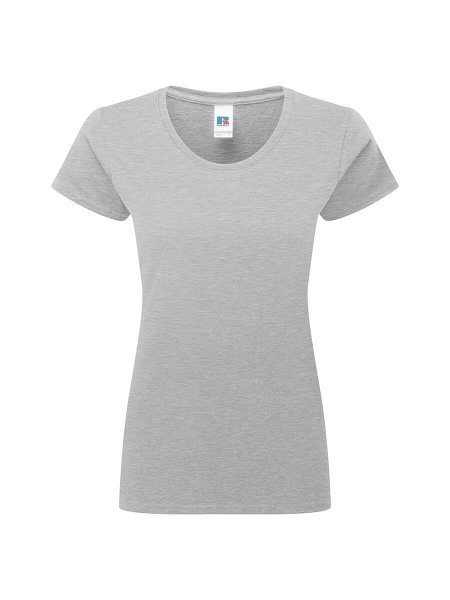 Immagine T-SHIRT DONNA MANICA CORTA CLASSICA | 100% COT | 180 gr personalizzata con stampa o ricamo