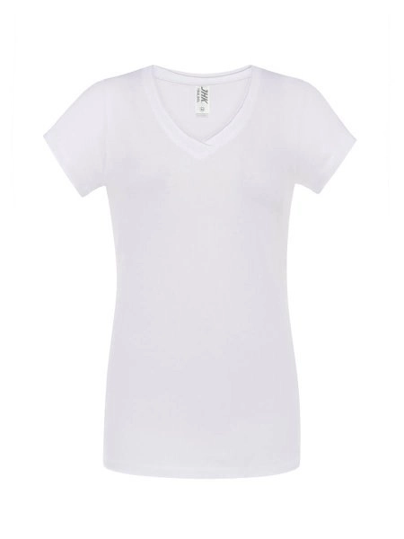 Immagine T-SHIRT DONNA COLLO A V URBAN SICILIA | : 100% COT | 140 gr personalizzata con stampa o ricamo