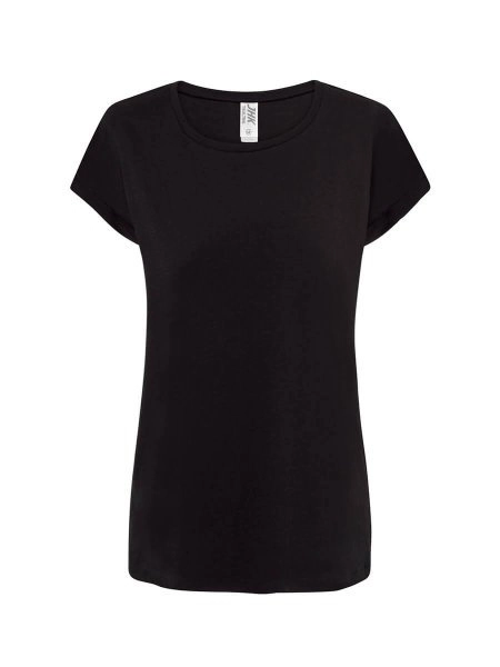 Immagine T-SHIRT DONNA MANICA CORTA URBAN TOBAGO | 100% COT | 140 gr personalizzata con stampa o ricamo