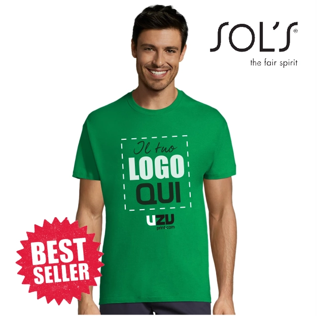 Immagine T-shirt SOL'S TITAN Sols | 100% Cotone | 150gr personalizzata con stampa o ricamo