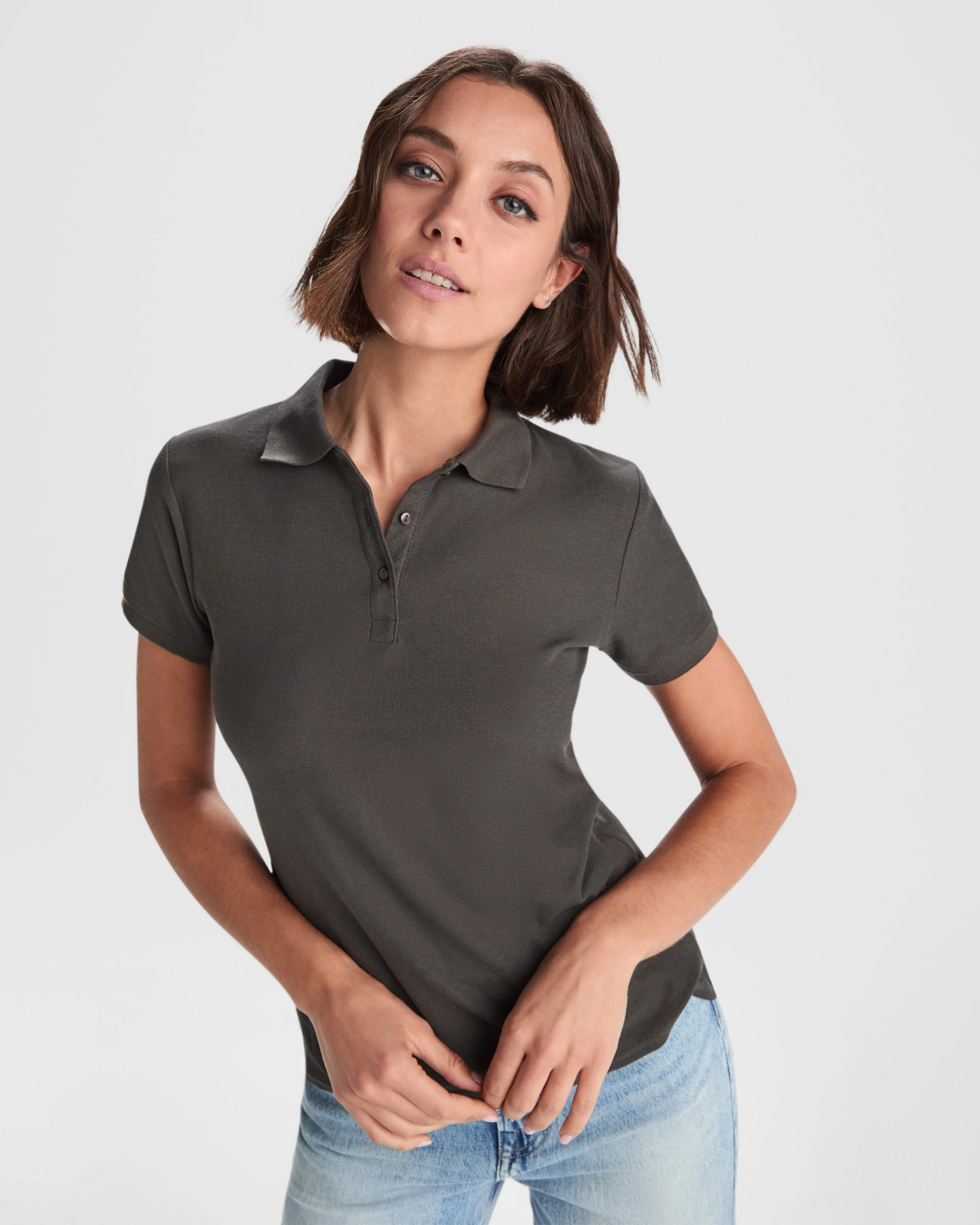 Immagine Polo PEGASO WOMAN PREMIUM Roly | 60% Cotone | 220g/m².