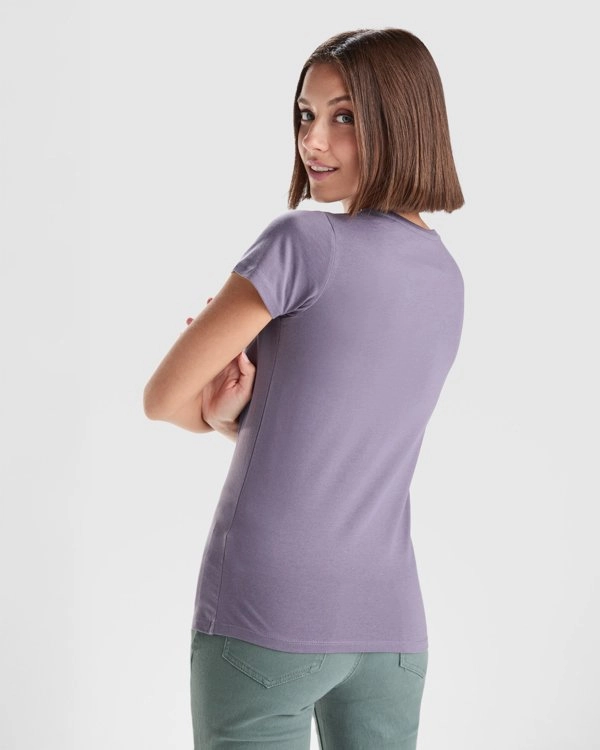 Immagine T-shirt BREDA WOMAN Roly | 100% cotone | 175 gr personalizzata con stampa o ricamo