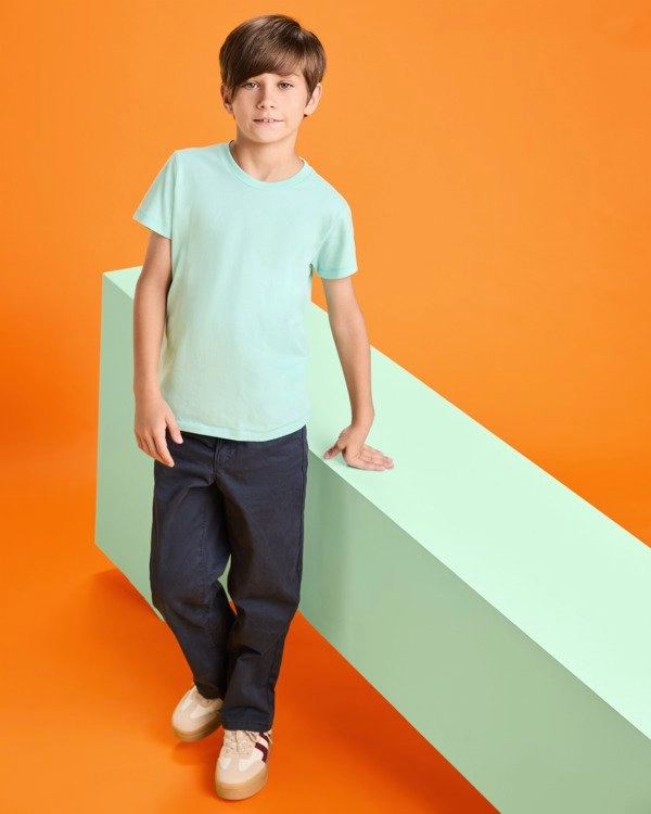 Immagine T-shirt GOLDEN Kids Roly | 100% cotone | 160 gr personalizzata con stampa o ricamo