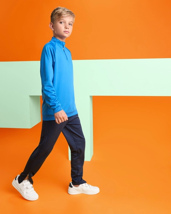 Immagine Felpa EPIRO Roly Kids mezza zip | 100% pol | 200 g/m² personalizzata con stampa o ricamo