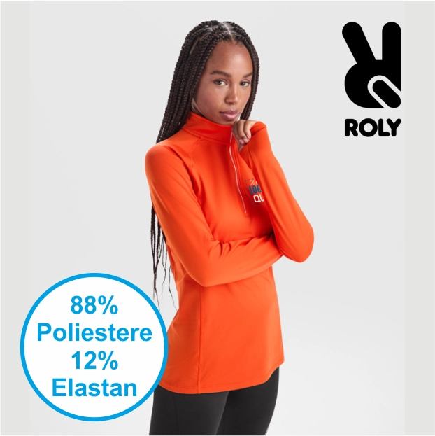 Immagine Felpa ESTAMBUL WOMAN Roly | 88%pol / 12%ela | 200 g/m² personalizzata con stampo o ricamo