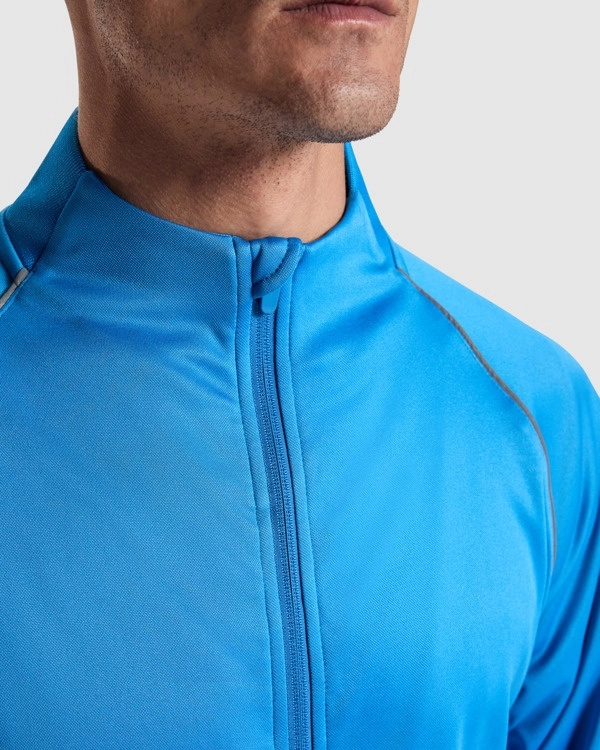 Immagine Felpa sportiva VALIER zip | 100% pol | 210 g/m² personalizzata con stampa o ricamo