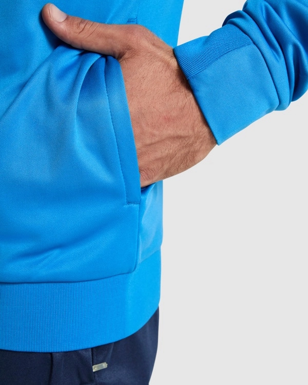Immagine Felpa sportiva VALIER zip | 100% pol | 210 g/m² personalizzata con stampa o ricamo