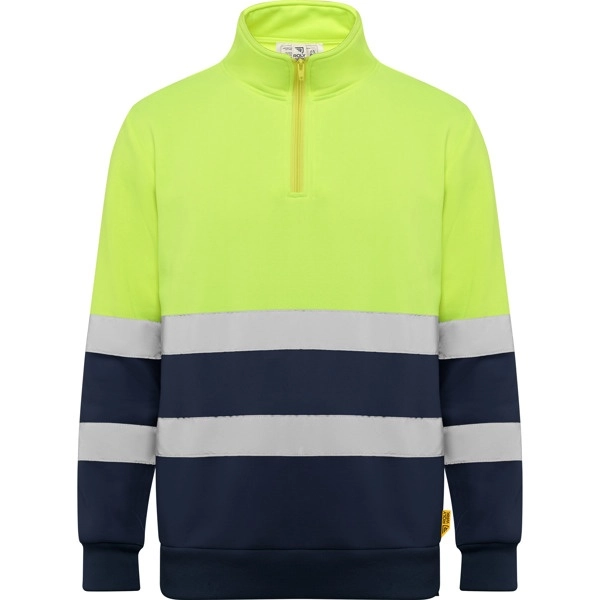 Immagine Felpa con mezza zip SPICA Roly | 100% pol | 280 g/m² personalizzata con stampa o ricamo