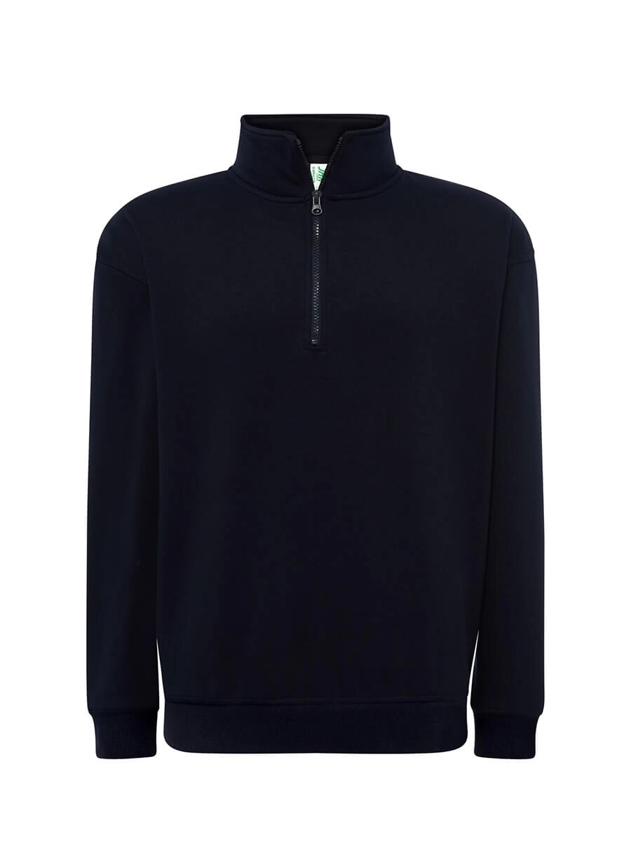 Immagine FELPA UNISEX MEZZA ZIP JT | 60% COT+40% POL | 265 gr/m2 personalizzata con la stampa o ricamo