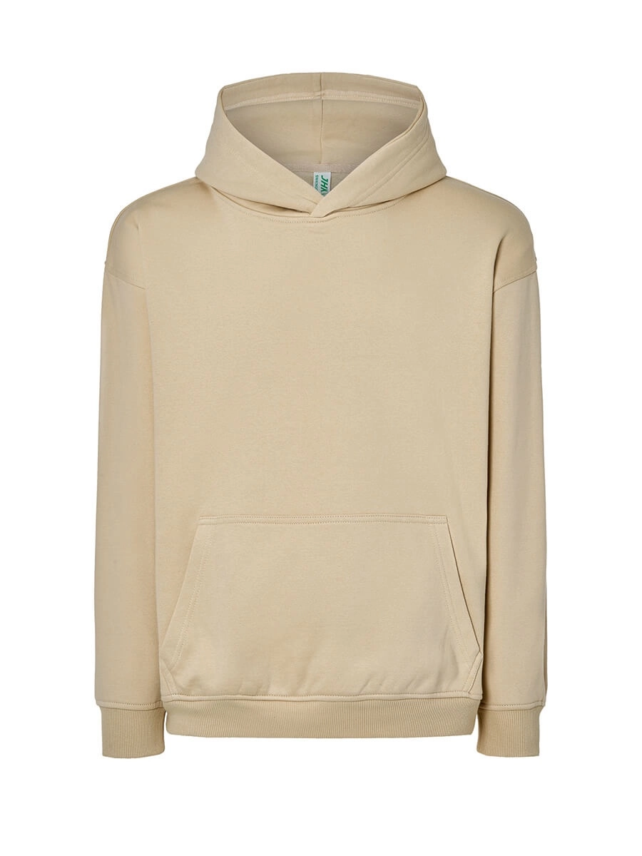 Immagine FELPA JHK UNISEX CAPPUCCIO OVERSIZE | 80% Cot/ 20% Pol | 320 gr/m2 personalizzata con stampa o ricamo
