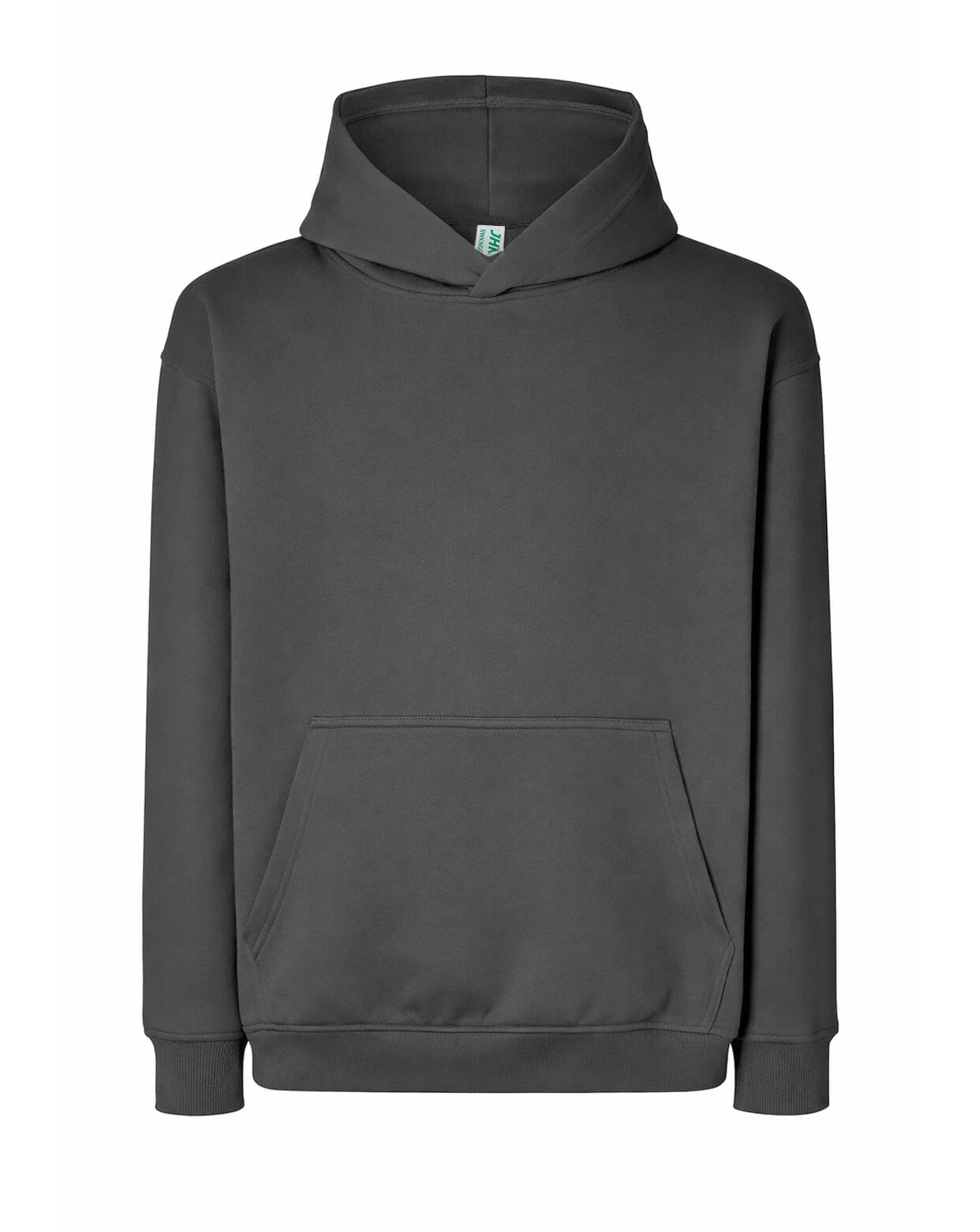 Immagine FELPA JHK UNISEX CAPPUCCIO OVERSIZE | 80% Cot/ 20% Pol | 320 gr/m2 personalizzata con stampa o ricamo