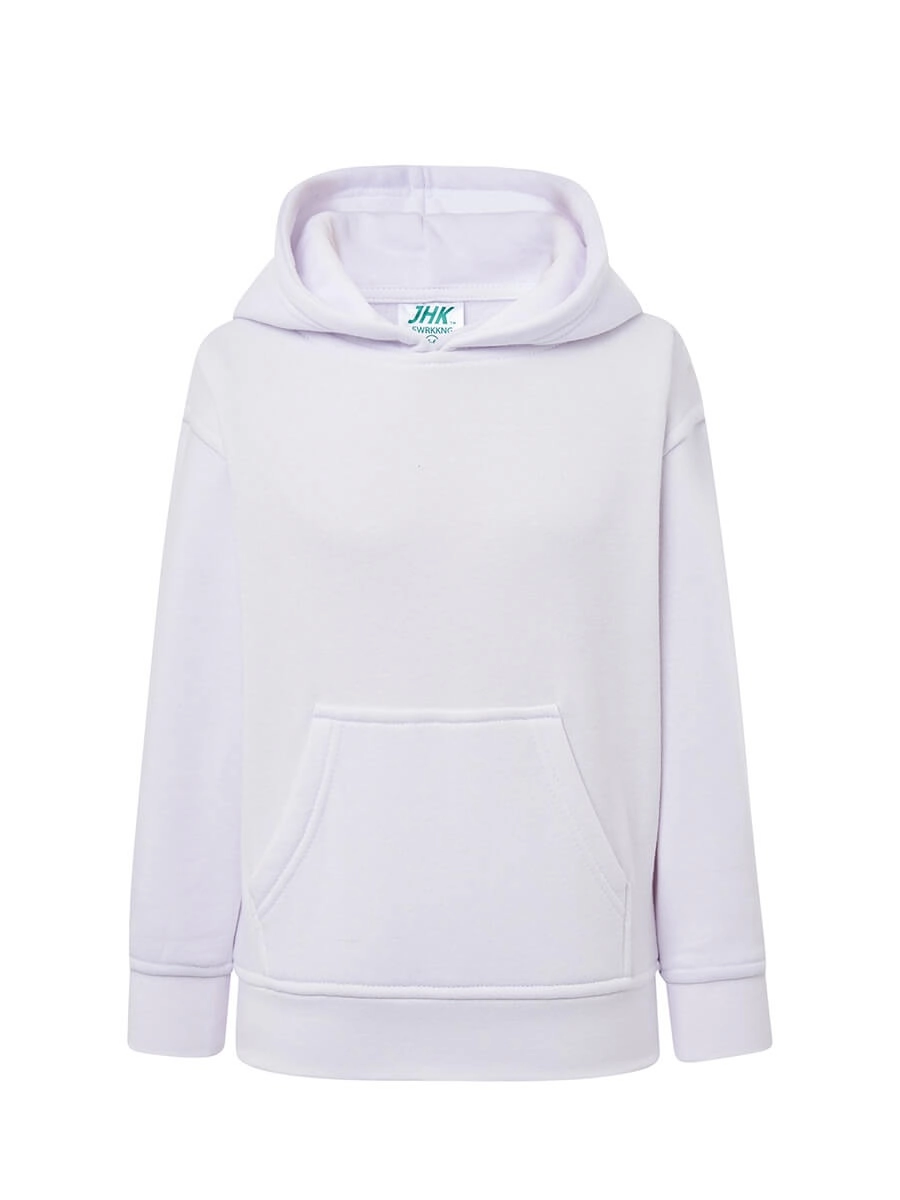 Immagine FELPA BAMBINO CAPPUCCIO LEGGERA FRENCH TERRY JHK | 60% COT+ 40% POL | 240 gr/m2 personalizzata con stampa o ricamo