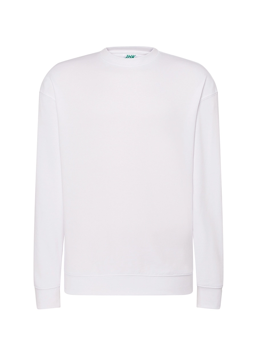 Immagine FELPA UOMO JHK GIROCOLLO LEGGERA FRENCH TERRY | 60% COT+40% POL | 240 gr/m2 personalizzata con stampa o ricamo