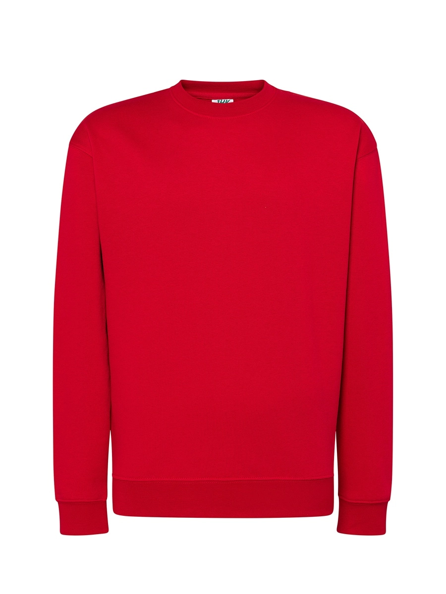 Immagine FELPA UOMO JHK GIROCOLLO LEGGERA FRENCH TERRY | 60% COT+40% POL | 240 gr/m2 personalizzata con stampa o ricamo