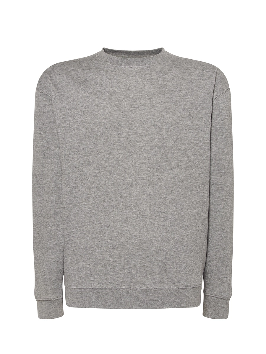 Immagine FELPA UOMO JHK GIROCOLLO LEGGERA FRENCH TERRY | 60% COT+40% POL | 240 gr/m2 personalizzata con stampa o ricamo