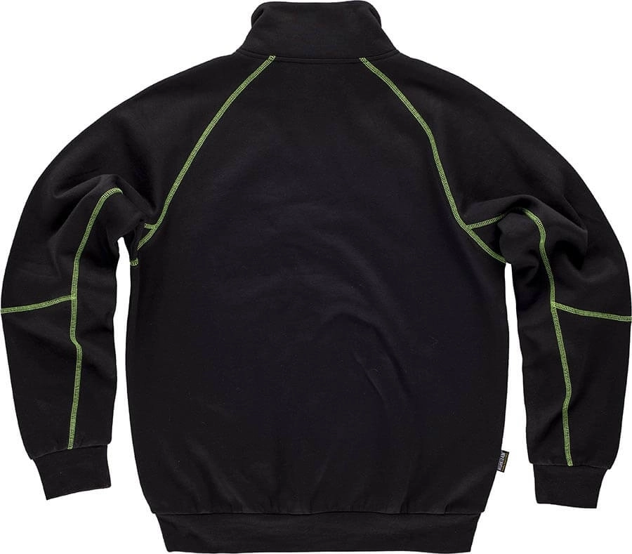 Immagine FELPA Workteam mezza zip | 65% POL+35% COT | 280 gr/m2 personalizzata con stampa o ricamo 