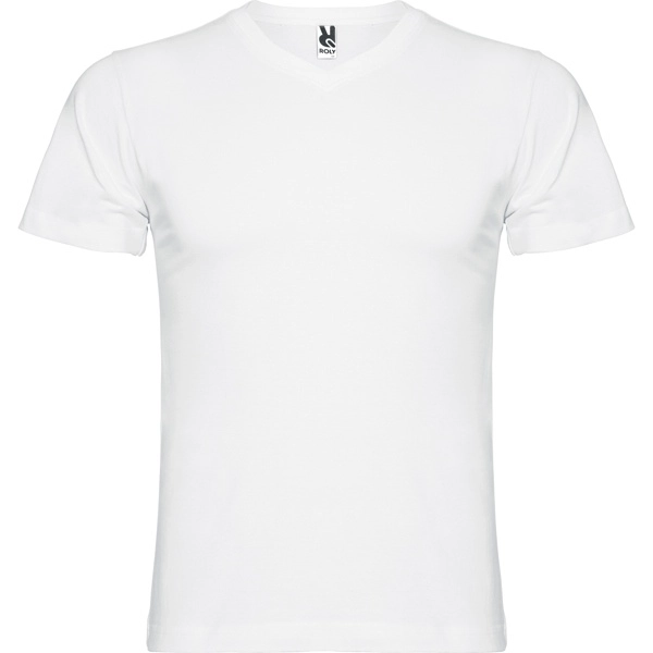 Immagine T-shirt SAMOYEDO Roly | 100% cot | 155 g/m² personalizzata con stampa o ricamo
