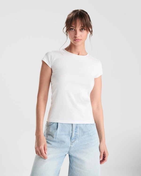 Immagine T-shirt BALI Roly | 95% cot/ 5% ela | 200 g/m² personalizzata con stampa o ricamo