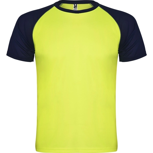Immagine T-shirt INDIANAPOLIS Roly | 100% pol | 140 g/m² personalizzata con stampa o ricamo