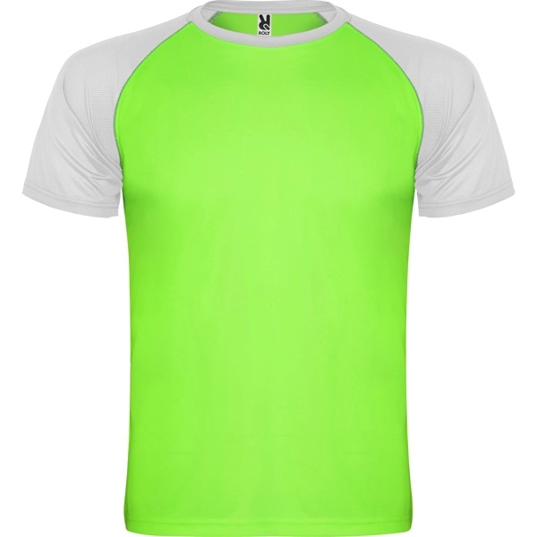 Immagine T-shirt INDIANAPOLIS Roly | 100% pol | 140 g/m² personalizzata con stampa o ricamo