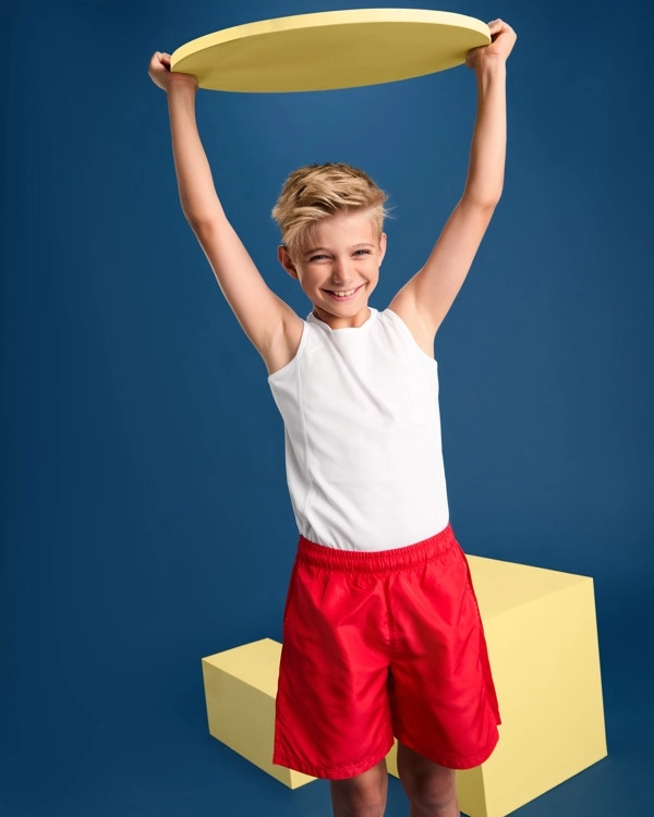 Immagine Short sportivi traspiranti CELTIC Roly Kids | 100% pol145 g/m² personalizzati per stampa o ricamo