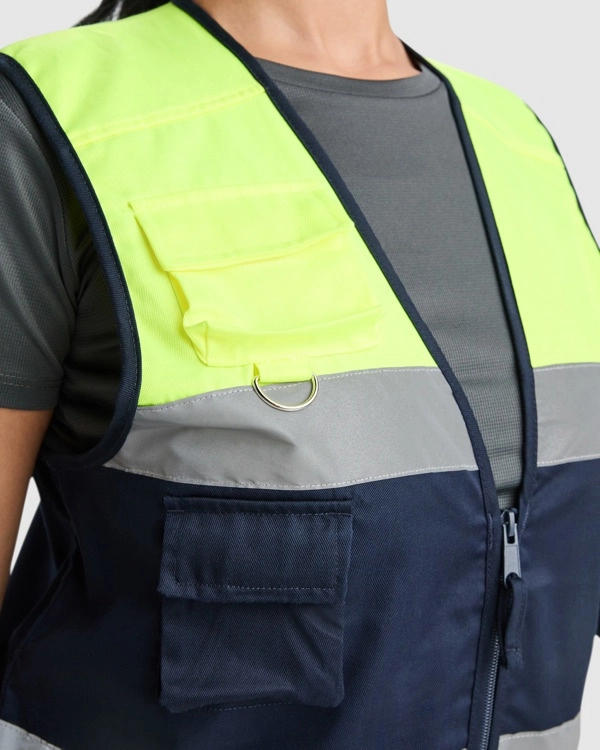 Immagine Gilet multitasche BETA Roly | 65% pol /35% cot | 200 g/m² personalizzato con stampa o ricamo