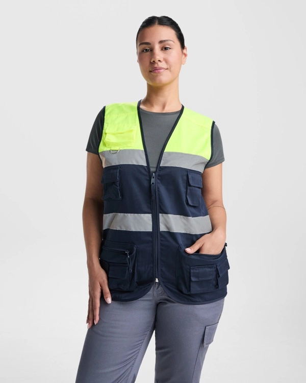 Immagine Gilet multitasche BETA Roly | 65% pol /35% cot | 200 g/m² personalizzato con stampa o ricamo
