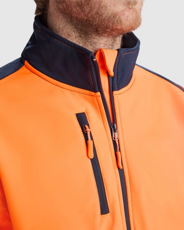 Immagine Giacca softshell ANTARES Roly | 100% pol 320 g/m² personalizzato con stampa o ricamo
