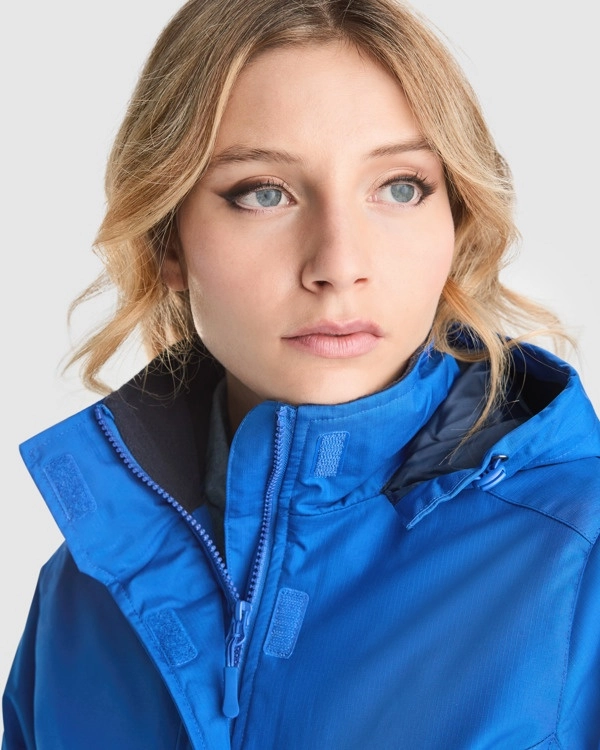 Immagine Parka imbottito AMERICA WOMAN Roly | 100% pol | 400 g/m² personalizzato con stampa o ricamo