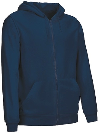 Immagine Felpa cappuccio e zip TERRANOVA Val | 100%Pol | 280 g/m2 Personalizzata con stampa o ricamo