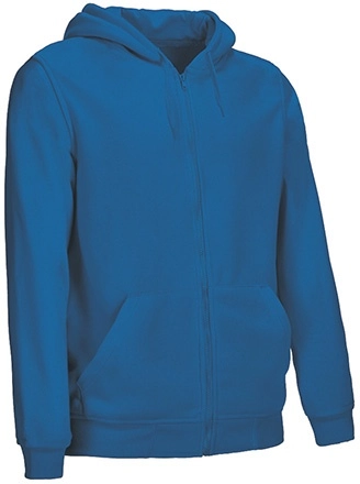 Immagine Felpa cappuccio e zip TERRANOVA Val | 100%Pol | 280 g/m2 Personalizzata con stampa o ricamo