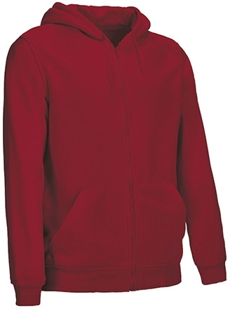 Immagine Felpa cappuccio e zip TERRANOVA Val | 100%Pol | 280 g/m2 Personalizzata con stampa o ricamo