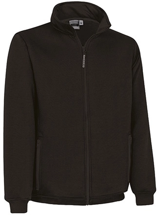 Immagine Felpa zip EGER Val | 100%Pol | 280 g/m2 personalizzata con stampa o ricamo