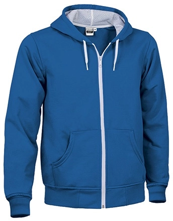 Immagine Felpa cappuccio e zip MAMUT Val | 100%Pol | 280 g/m2 personalizzata con stampa o ricamo