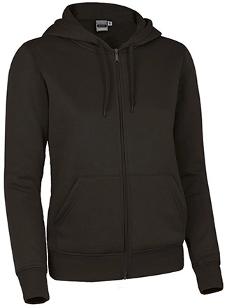 Immagine Felpa donna con cappuccio BONDI Val | 100%Pol | 280 g/m2 personalizzata con stampa o ricamo