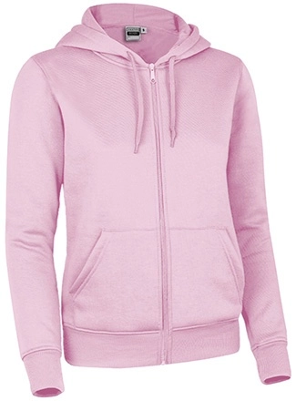Immagine Felpa donna con cappuccio BONDI Val | 100%Pol | 280 g/m2 personalizzata con stampa o ricamo