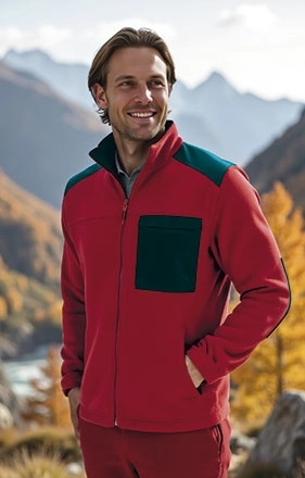 Immagine Giacca pile NEVADA Val | 100%Pol | 400 g/m2 personalizzata con stampa o ricamo