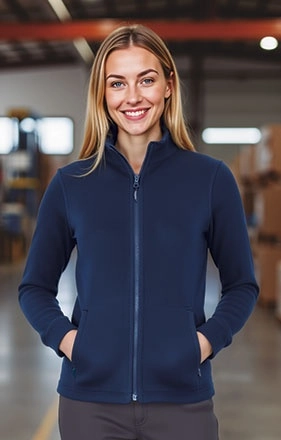 Immagine Giacca pile donna GLACE Val | 100%Pol | 300 g/m2 personalizzata con stampa o ricamo