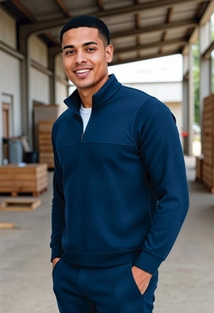 Immagine Maglione pile WILLIE Val |100%Pol | 300 g/m2 personalizzato con stampa o ricamo