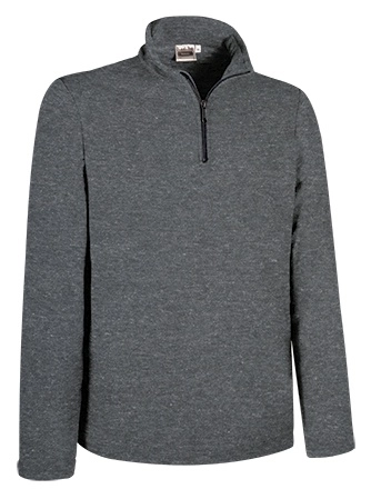 Immagine Maglione pile mezza zip IDAHO Val |100%POL | 200 g/m2 personalizzato con stampa o ricamo