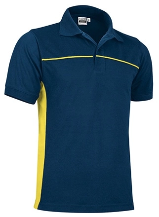 Immagine Polo THUNDER Val | 50%Pol+50%Cot | 220 g/m2 personalizzata con stampa o ricamo