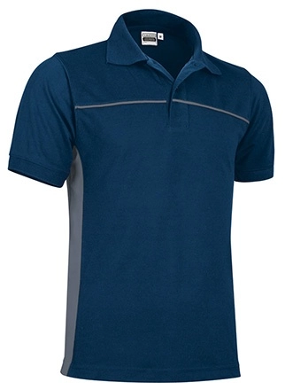 Immagine Polo THUNDER Val | 50%Pol+50%Cot | 220 g/m2 personalizzata con stampa o ricamo